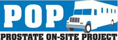 POP, Prostate On-site Project Logo