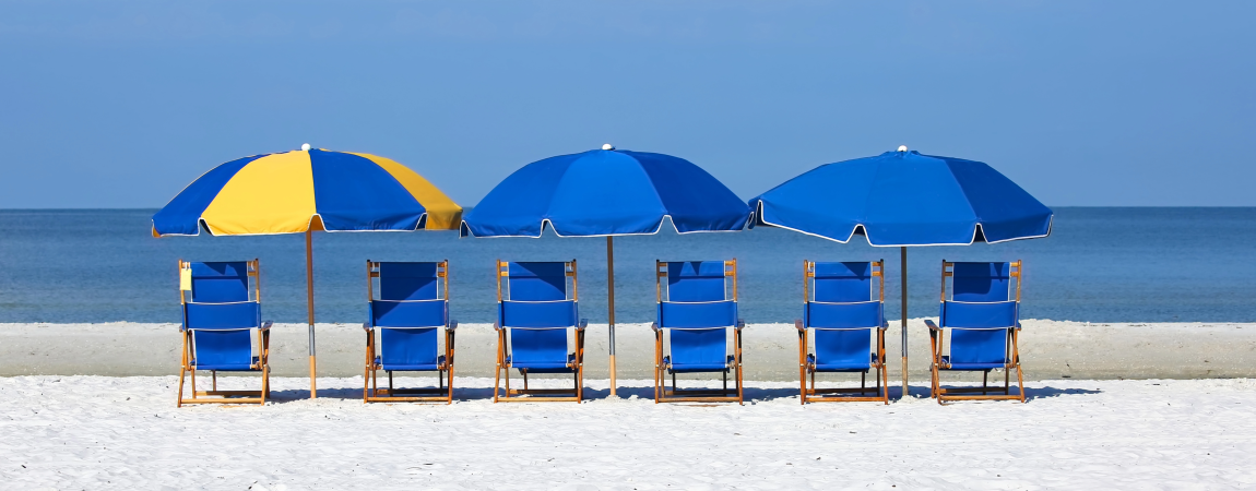 umbrella on beach