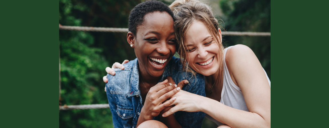 friends laughing