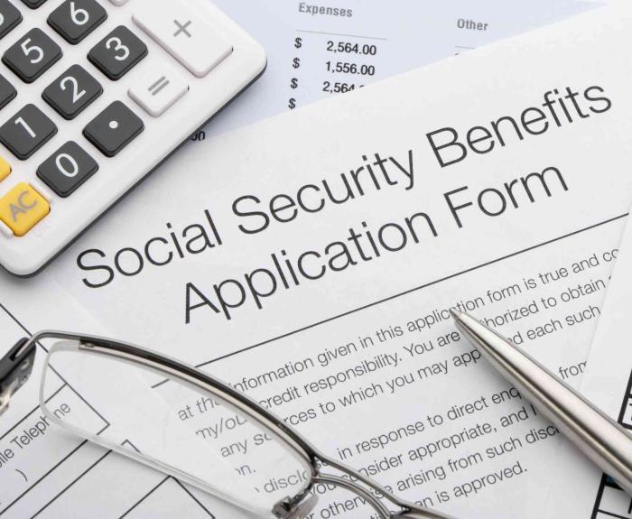 Social Security Application Form