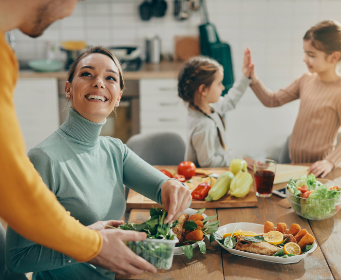 family communicating